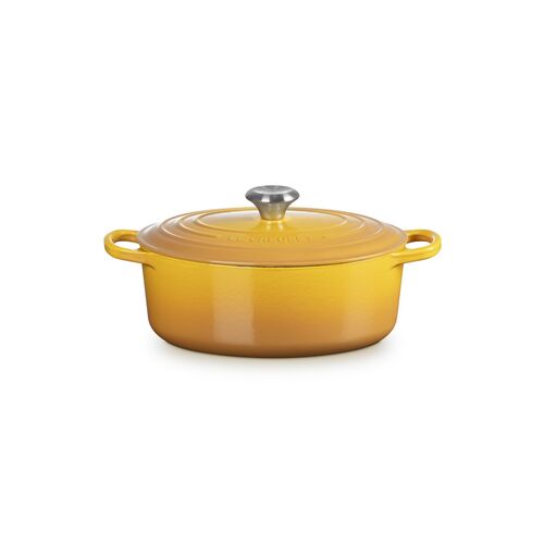 Le Creuset gietijzeren ovale braadpan - 27 cm / 4.1 liter - kersenrood