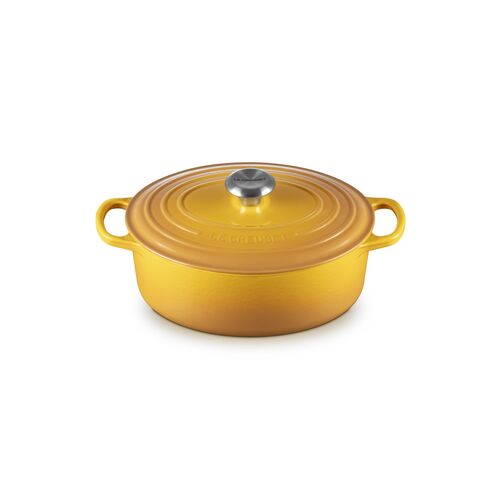Le Creuset gietijzeren ovale braadpan - 27 cm / 4.1 liter - kersenrood