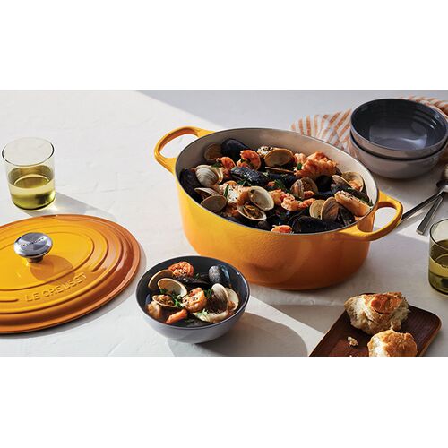 Le Creuset gietijzeren ovale braadpan - 27 cm / 4.1 liter - kersenrood