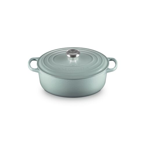 Le Creuset gietijzeren ovale braadpan - 27 cm / 4.1 liter - kersenrood