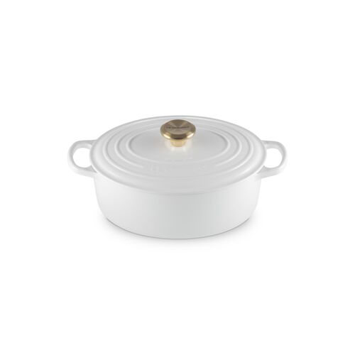 Le Creuset gietijzeren ovale braadpan - 27 cm / 4.1 liter - kersenrood