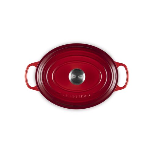 Le Creuset gietijzeren ovale braadpan 29 cm / 4.7 liter - kersenrood