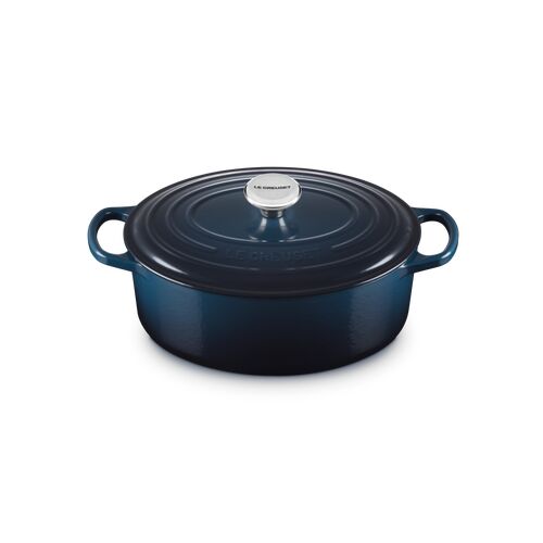 Le Creuset gietijzeren ovale braadpan - 27 cm / 4.1 liter - kersenrood