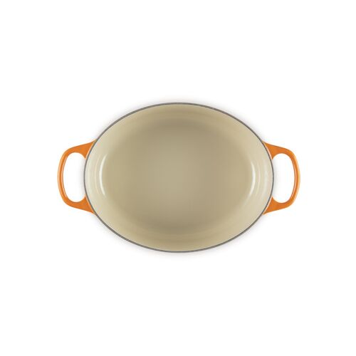 Le Creuset gietijzeren ovale braadpan 29 cm / 4.7 liter - oranjerood