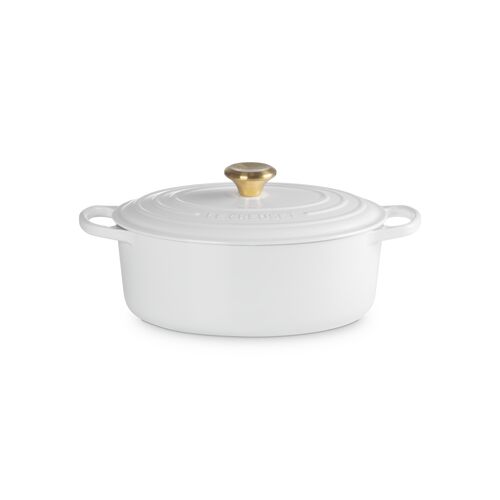 Le Creuset gietijzeren ovale braadpan - 27 cm / 4.1 liter - kersenrood