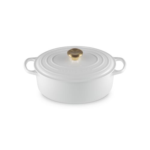 Le Creuset gietijzeren ovale braadpan - 27 cm / 4.1 liter - kersenrood