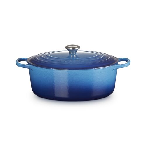 Le Creuset gietijzeren ovale braadpan 33 cm / 7.5 liter - oranjerood [CLONE]
