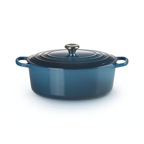 Le Creuset gietijzeren ovale braadpan - 27 cm / 4.1 liter - kersenrood