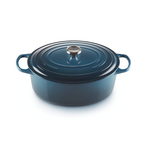 Le Creuset gietijzeren ovale braadpan - 27 cm / 4.1 liter - kersenrood