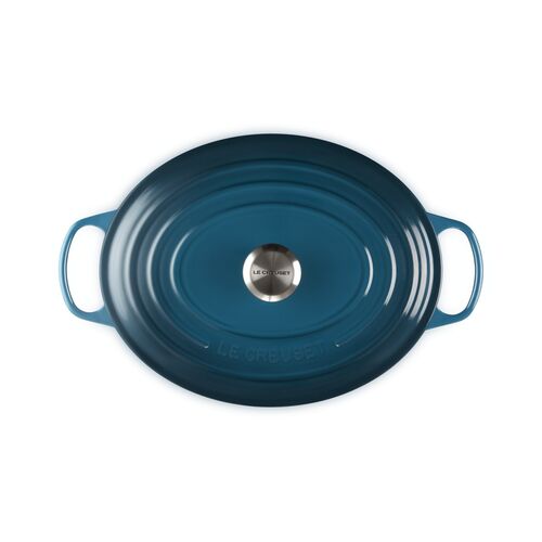 Le Creuset gietijzeren ovale braadpan - 27 cm / 4.1 liter - kersenrood
