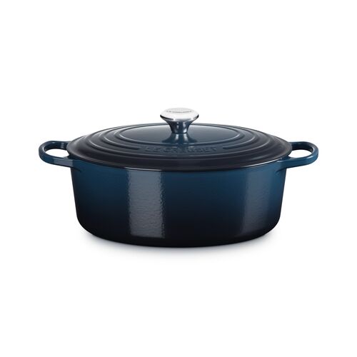 Le Creuset gietijzeren ovale braadpan - 27 cm / 4.1 liter - kersenrood