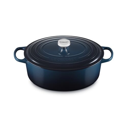 Le Creuset gietijzeren ovale braadpan - 27 cm / 4.1 liter - kersenrood