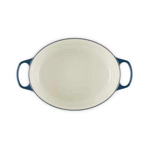 Le Creuset gietijzeren ovale braadpan - 27 cm / 4.1 liter - kersenrood