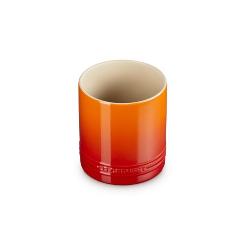 Le Creuset aardewerken signature spatelpot - ebbenzwart